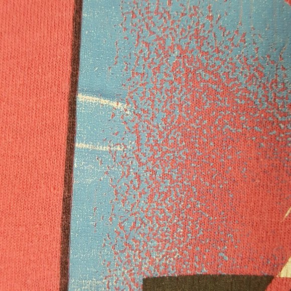 SOLD Vtg 80s Nike T-Shirt M Pink Double Sided - Picture 11 of 12